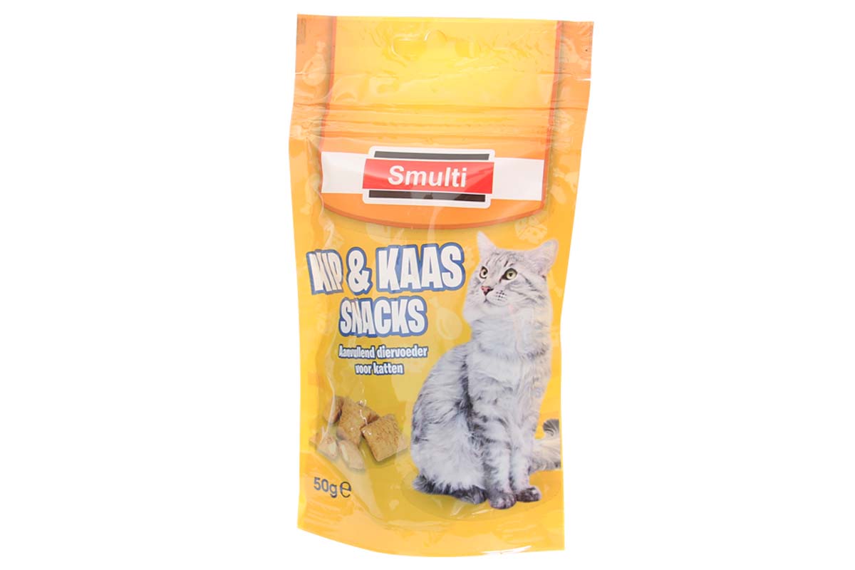 Smulti kattensnack 50g | Kip & Kaas